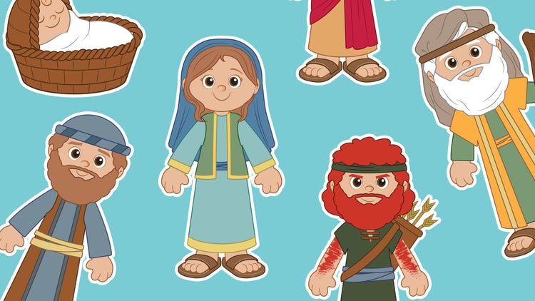 Adorable parsha puppets to help enhance your classroom in your teaching the weekly Torah portion.