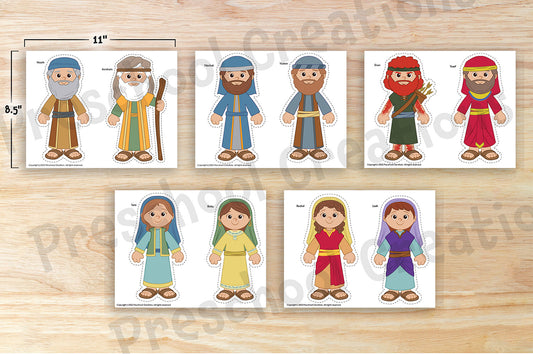 Adorable, whimsical Parsha puppets and props! Amazing resources to serve as teaching aids to enhance teaching parshah (weekly Torah portion), Book of Genesis, Sefer Beraishis, Bereishis, 6 days of creation, Noah's ark curriculums in your preschool classroom