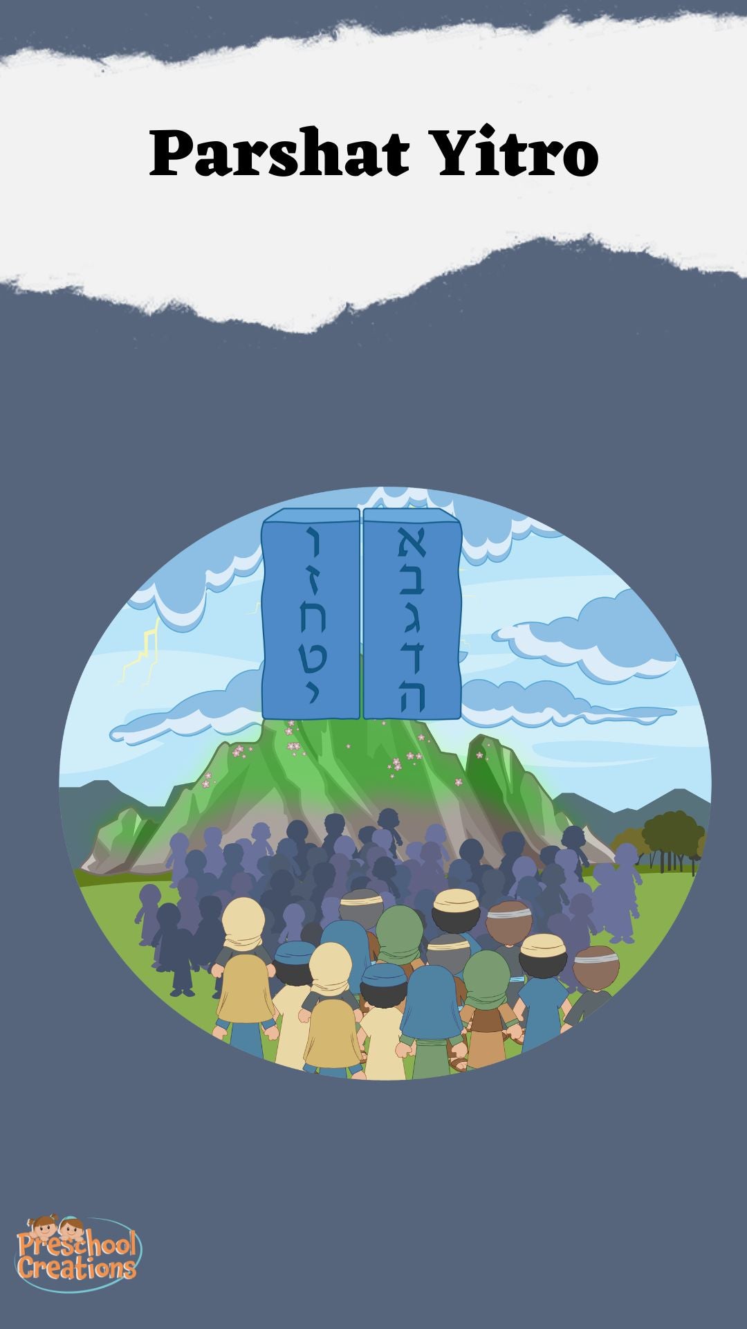 46 full color pages of adorable puppets and props for each Parsha in Sefer shemos. Pharaoh enslaving the Jewish people in Egypt, the 10 plagues, the mishkan - tabernacle and story of Passover. You'll bring the Parshah to life and increase student engagement in your preschool classroom with these whimsical resources. parshas yisro