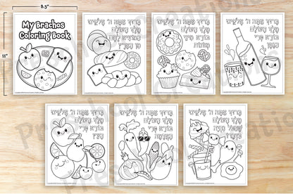 Whimsical coloring sheets, depicting the Brachot (blessings) said over different types of food. Perfect for your preschool classroom or home. Bring the Brachos to life with these adorable coloring sheets. Enhance your brachot curriculum and increase student engagement.
